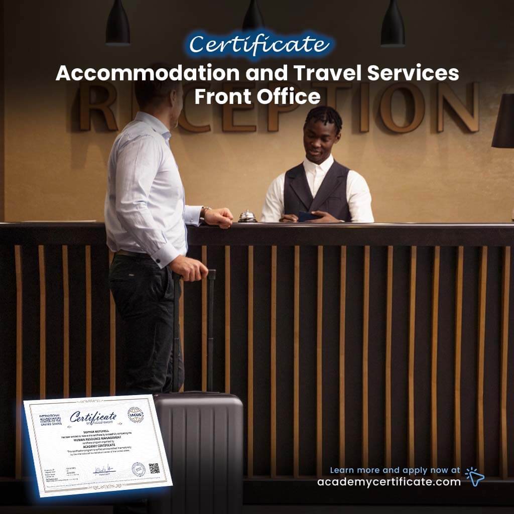Accommodation and Travel Services Front Office Certificate