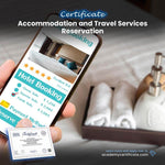 Accommodation and Travel Services Reservation Certificate