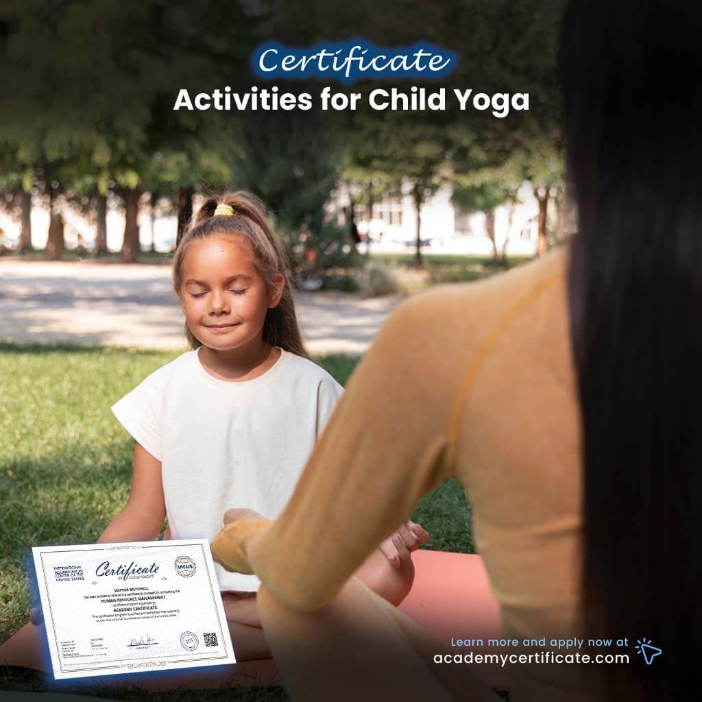 Activities for Child Yoga Certificate