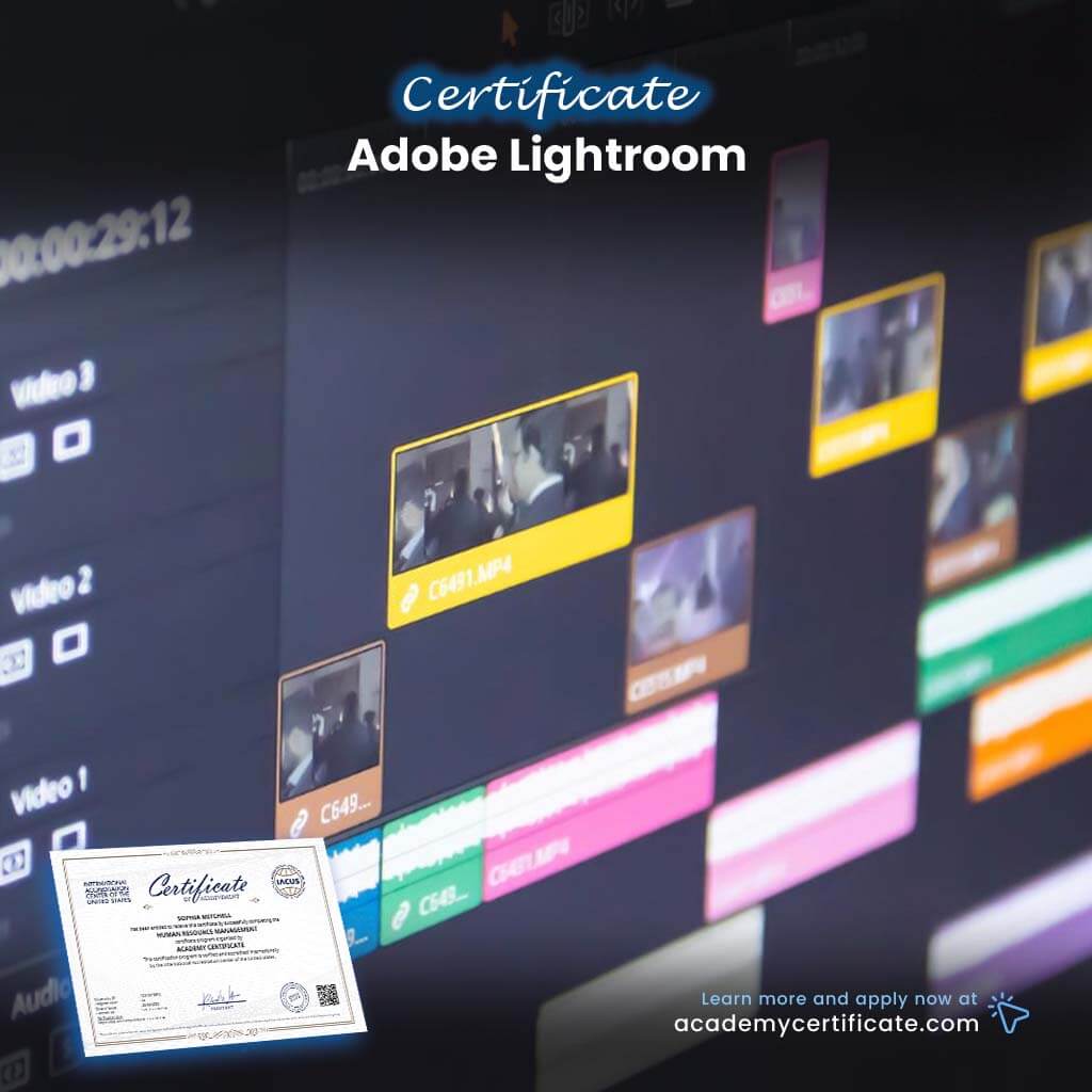 Adobe Lightroom Certificate