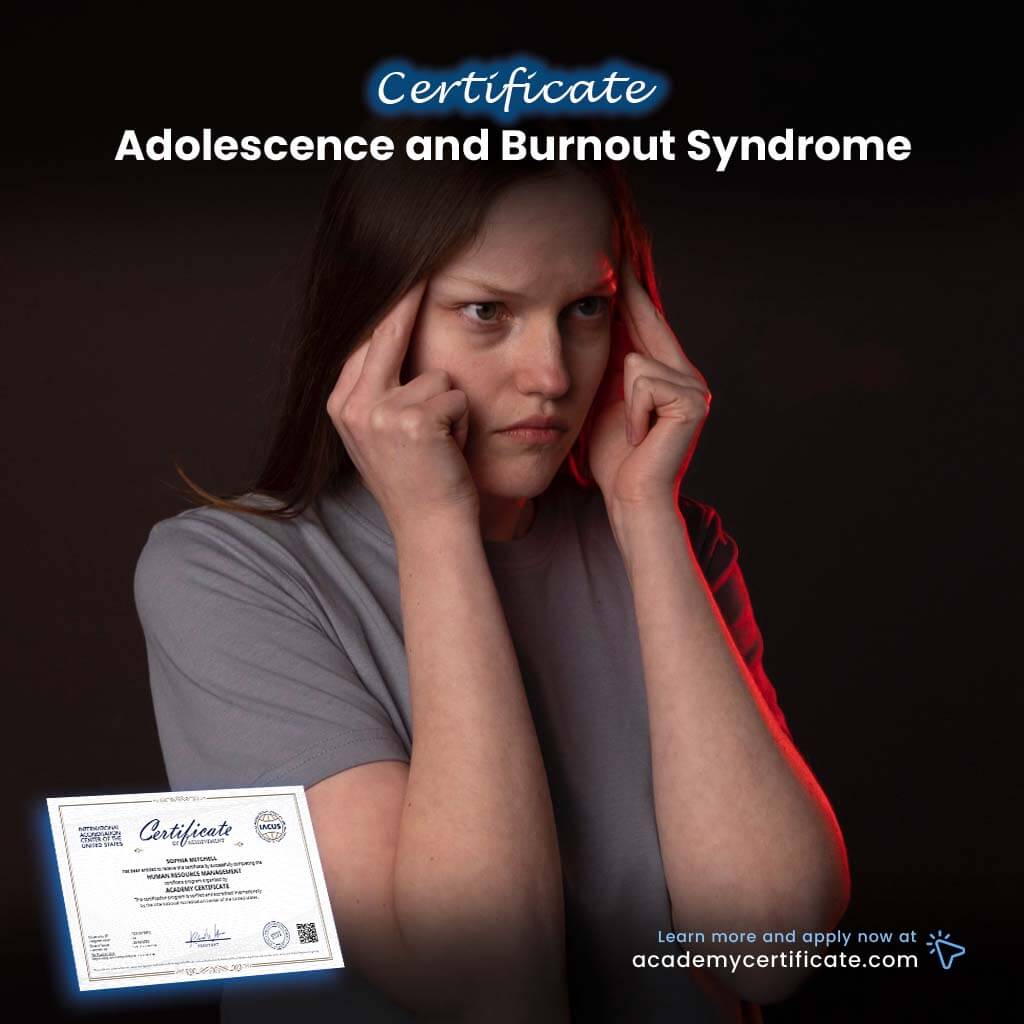 Adolescence and Burnout Syndrome Certificate