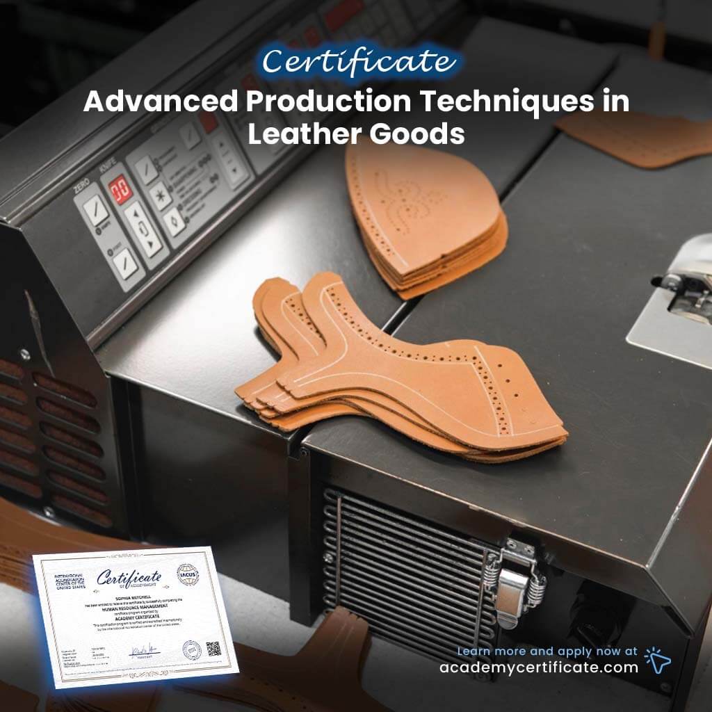 Advanced Production Techniques in Leather Goods Certificate