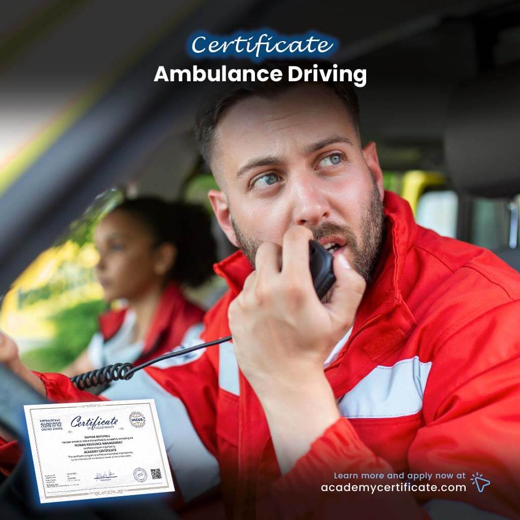 Ambulance Driving Certificate