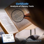 Analysis of Literary Texts Certificate