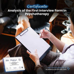 Analysis of the First Interview Form in Psychotherapy Certificate