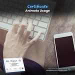 Animoto Usage Certificate