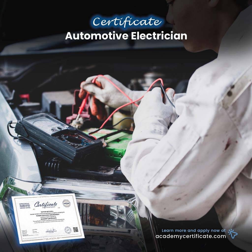 Automotive Electrician Certificate