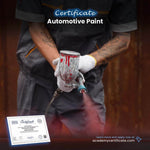 Automotive Paint Certificate