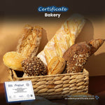 Bakery Certificate
