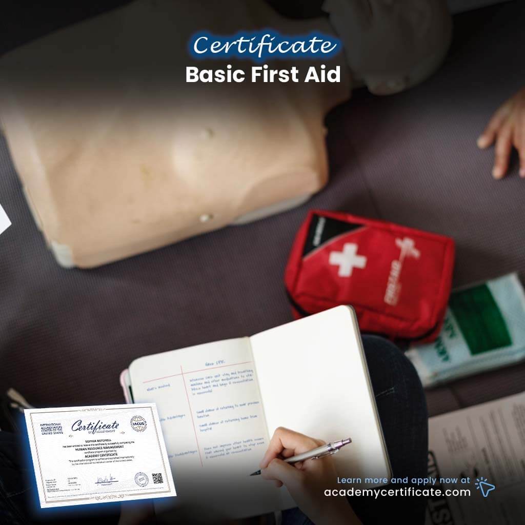 Basic First Aid Certificate