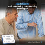 Basic Mentoring and Coaching Techniques Certificate
