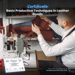 Basic Production Techniques in Leather Goods Certificate