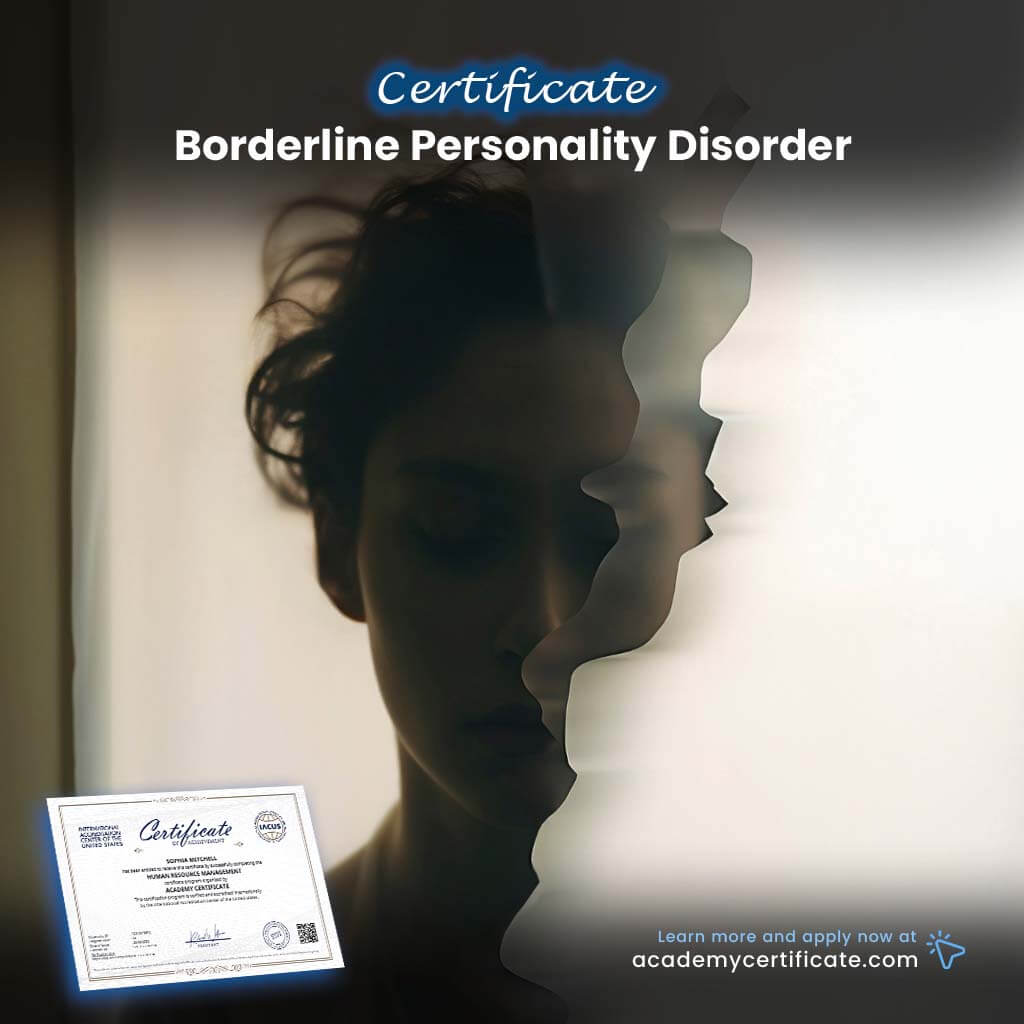Borderline Personality Disorder Certificate