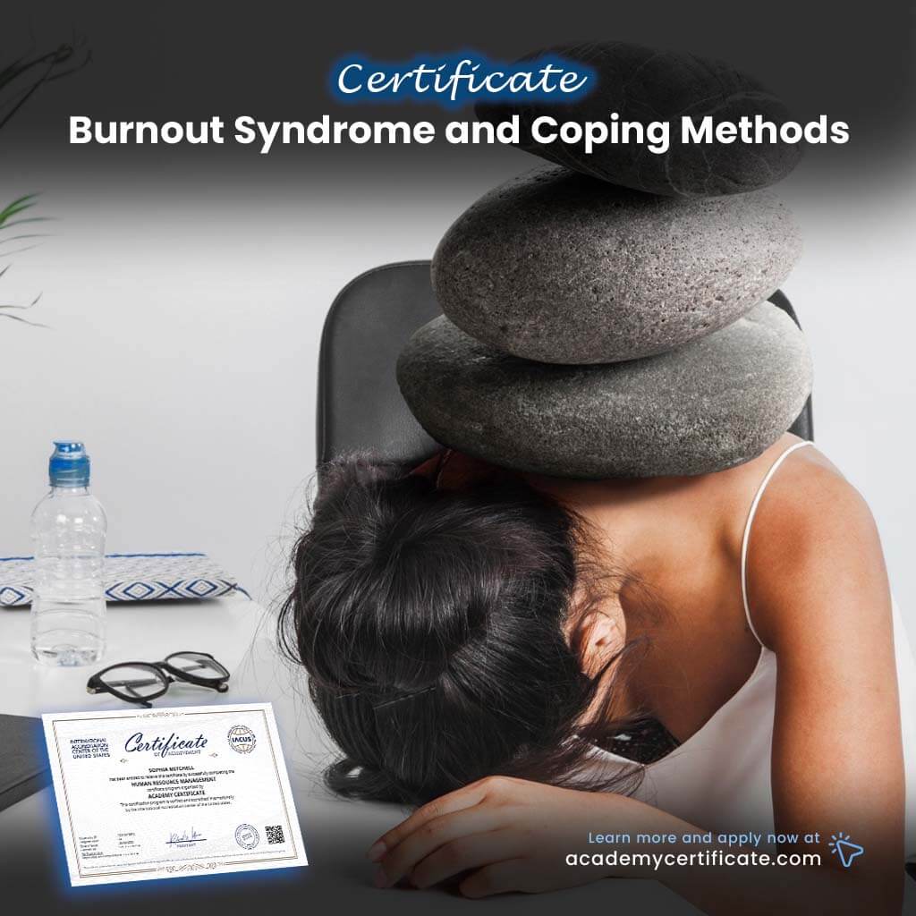 Burnout Syndrome and Coping Methods Certificate