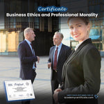 Business Ethics and Professional Morality Certificate