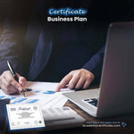 Business Plan Certificate