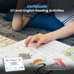 C1 Level English Reading Activities Certificate