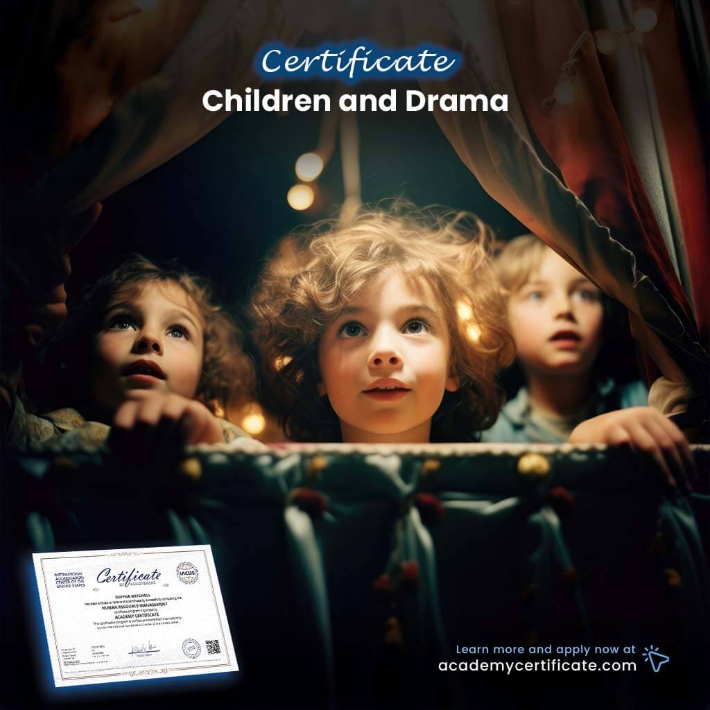Children and Drama Certificate