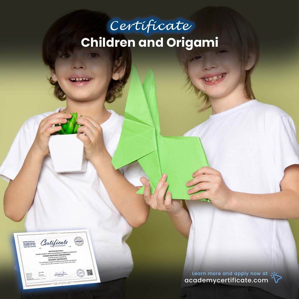 Children and Origami Certificate