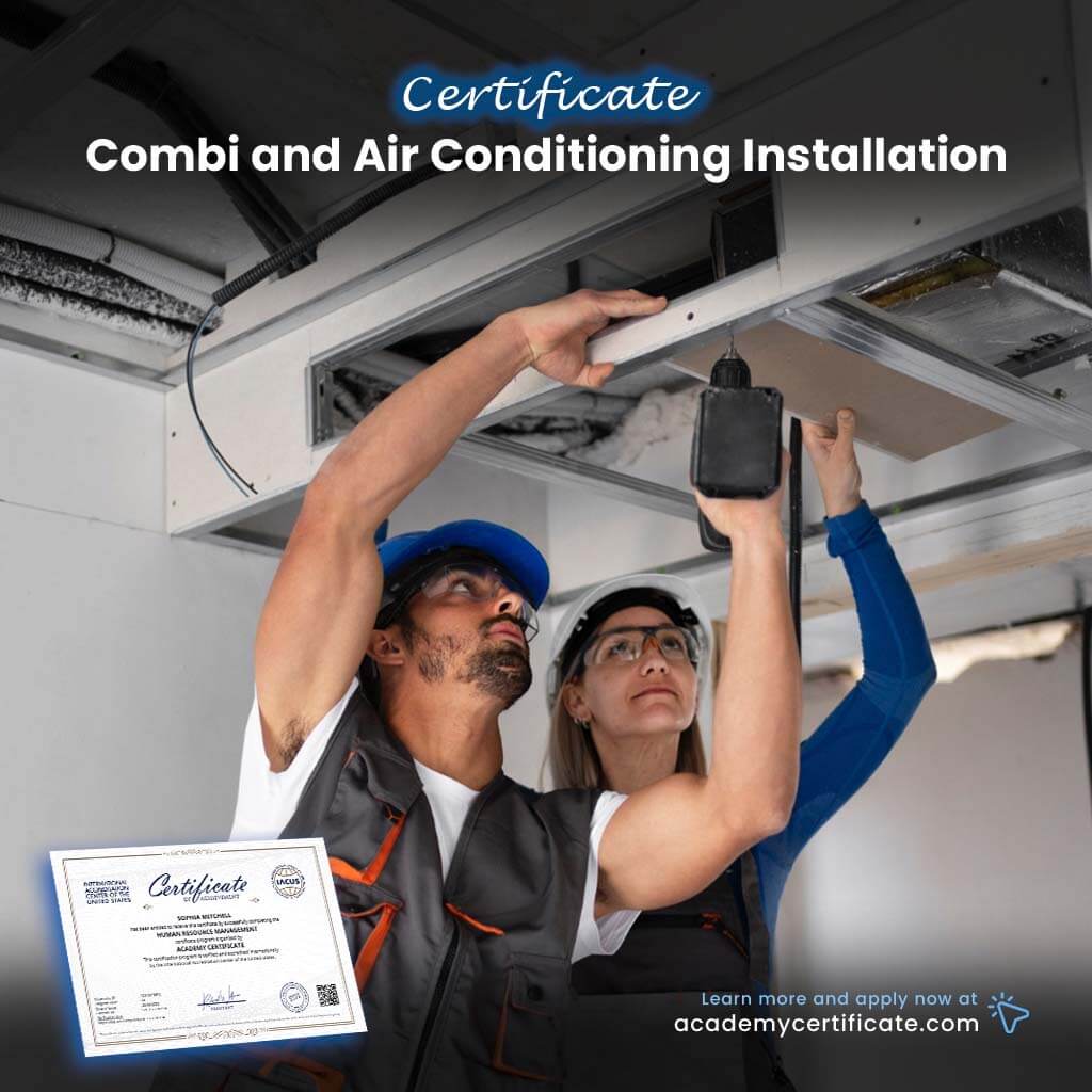 Combi and Air Conditioning Installation Certificate