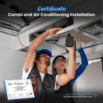Combi and Air Conditioning Installation Certificate