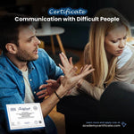 شهادة التواصل مع الأشخاص الصعبين