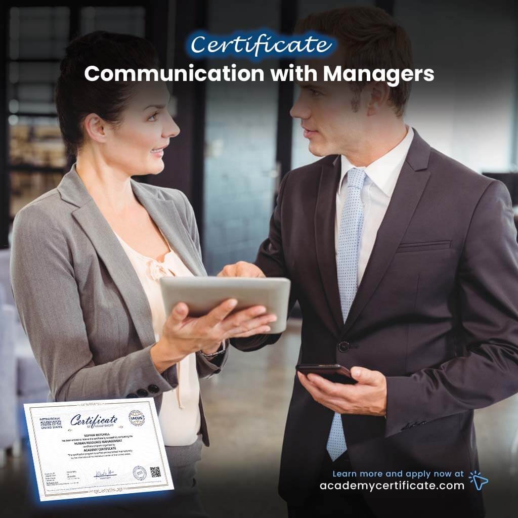 Communication with Managers Certificate