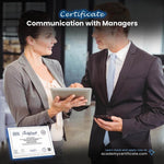 Communication with Managers Certificate