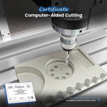 Certificado de corte asistido por computadora