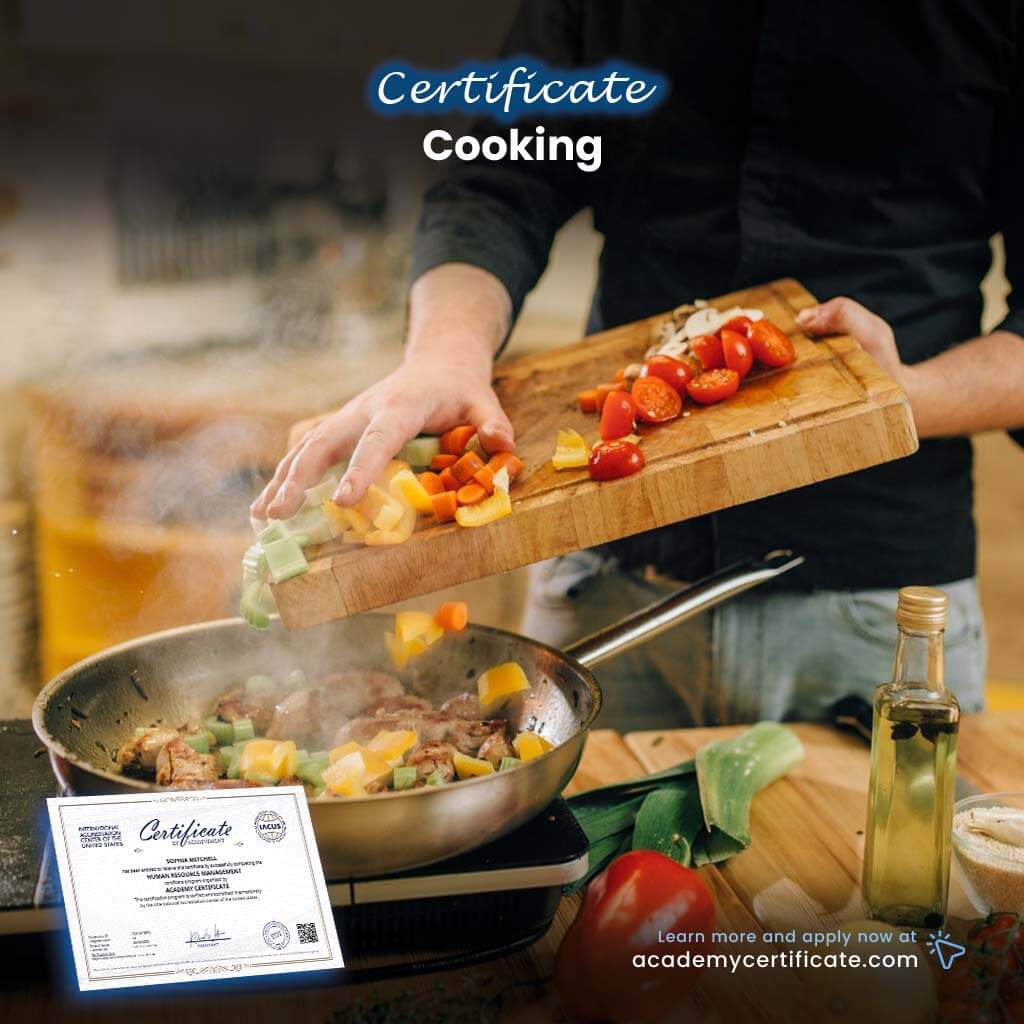 Cooking Certificate