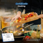 Cooking Certificate