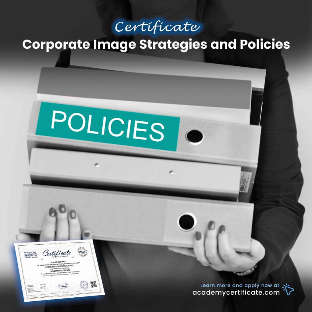 Corporate Image Strategies and Policies Certificate