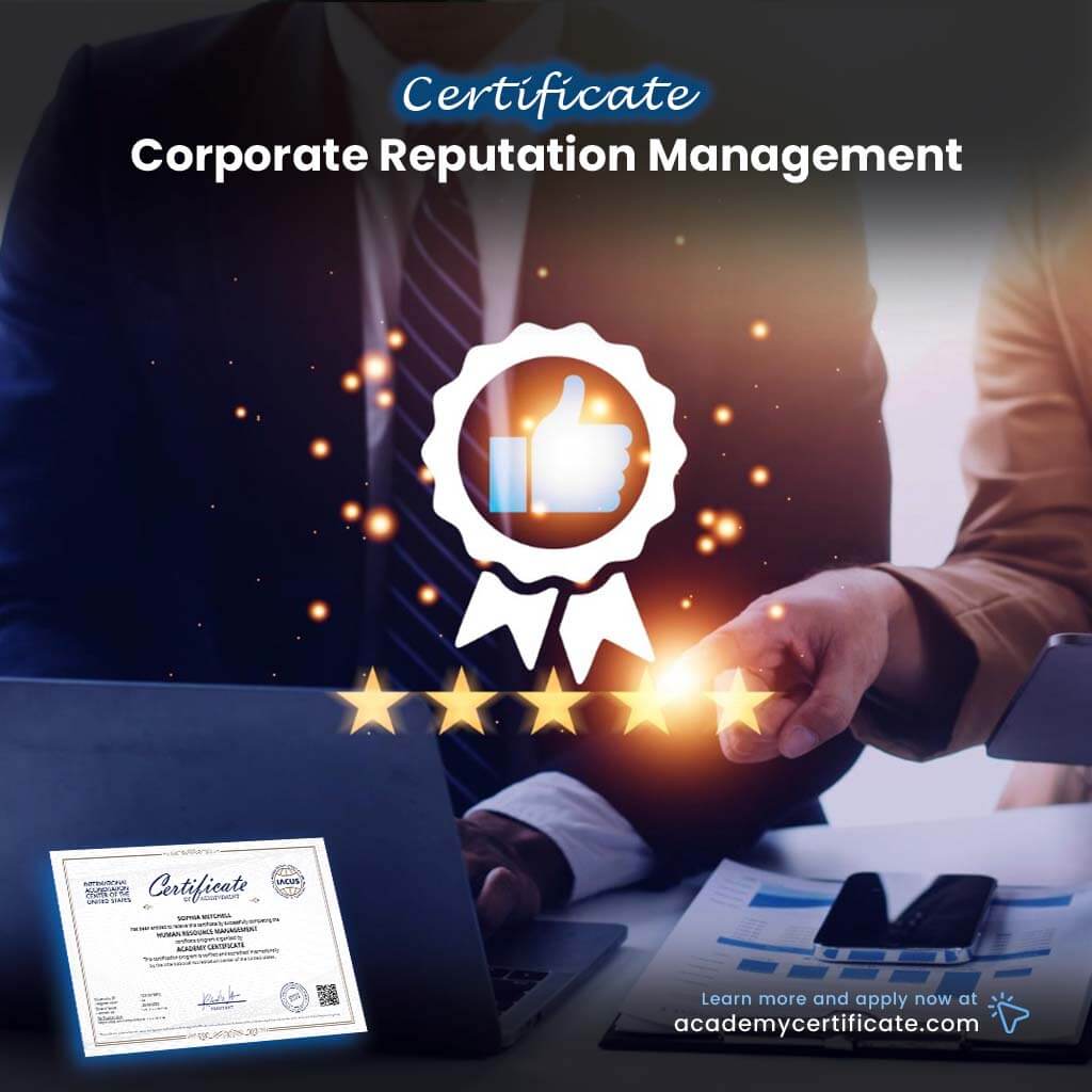 Corporate Reputation Management Certificate