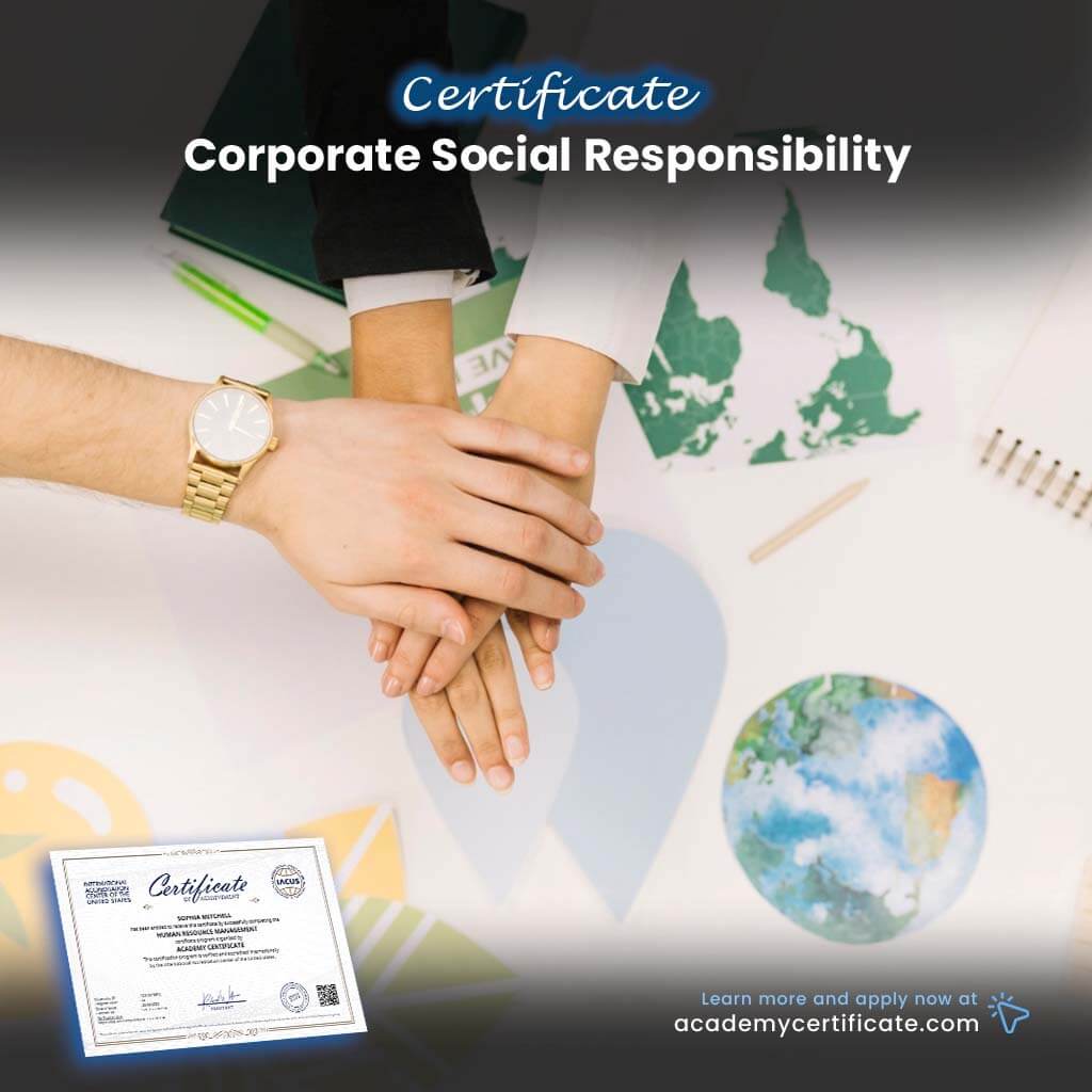 Corporate Social Responsibility Certificate