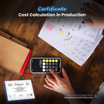 Cost Calculation in Production Certificate