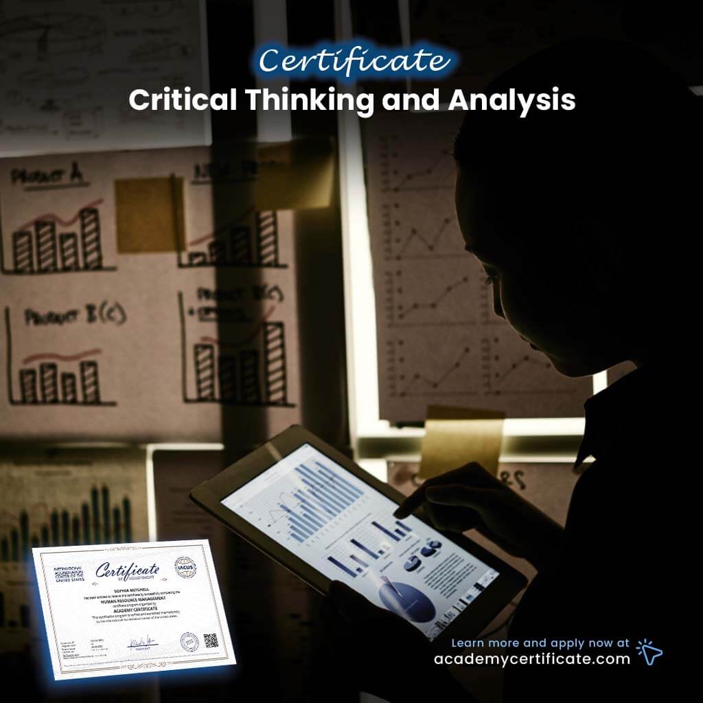 Critical Thinking and Analysis Certificate