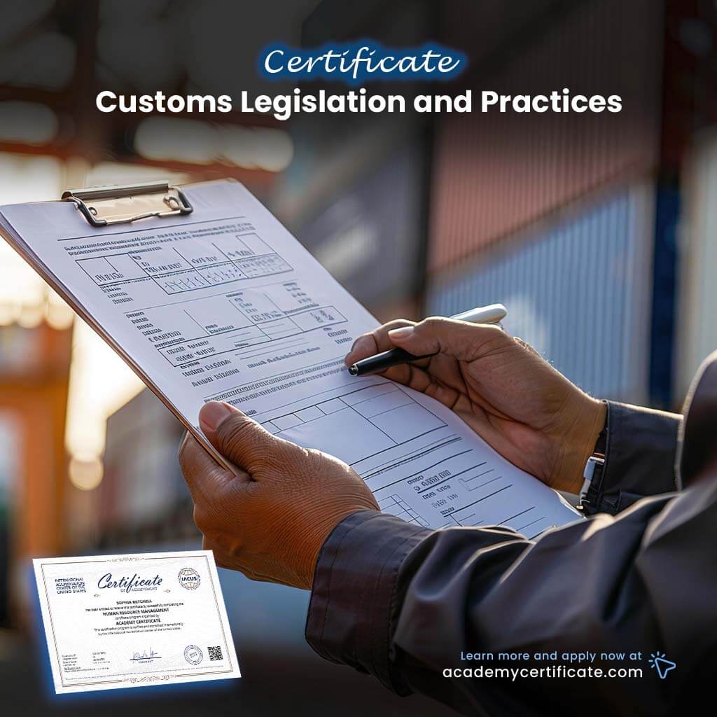 Customs Legislation and Practices Certificate