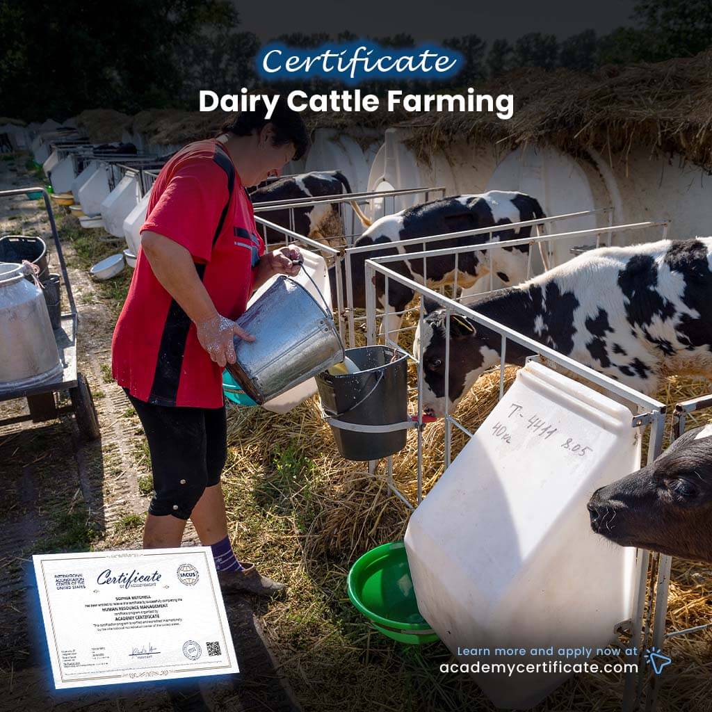 Dairy Cattle Farming Certificate