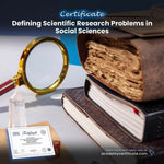 Defining Scientific Research Problems in Social Sciences Certificate
