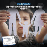 Dependent Children and Dependent Parents Certificate