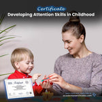 Developing Attention Skills in Childhood Certificate