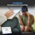 Developmental Psychology Certificate