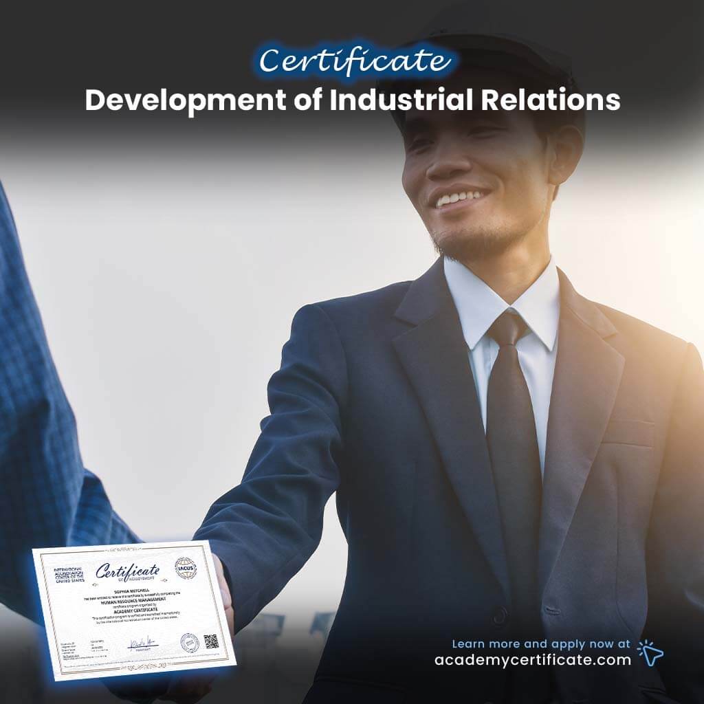 Development of Industrial Relations Certificate