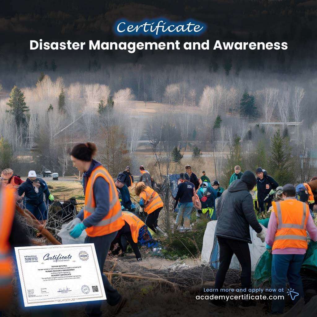 Disaster Management and Awareness Certificate