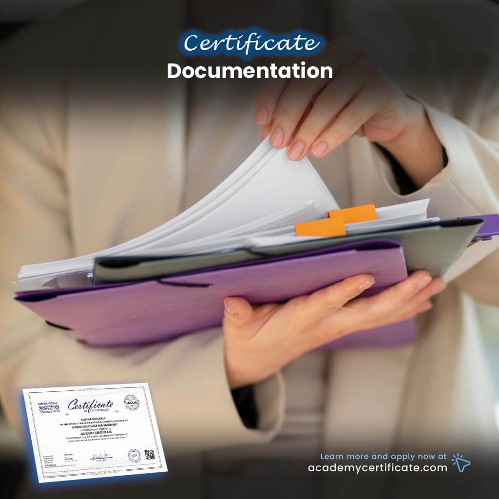 Documentation Certificate