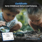 شهادة الطبيعة والعلوم للطفولة المبكرة