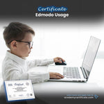 شهادة استخدام Edmodo