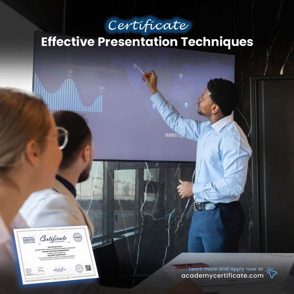 Effective Presentation Techniques Certificate