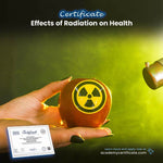 Effects of Radiation on Health Certificate