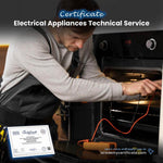 Electrical Appliances Technical Service Certificate
